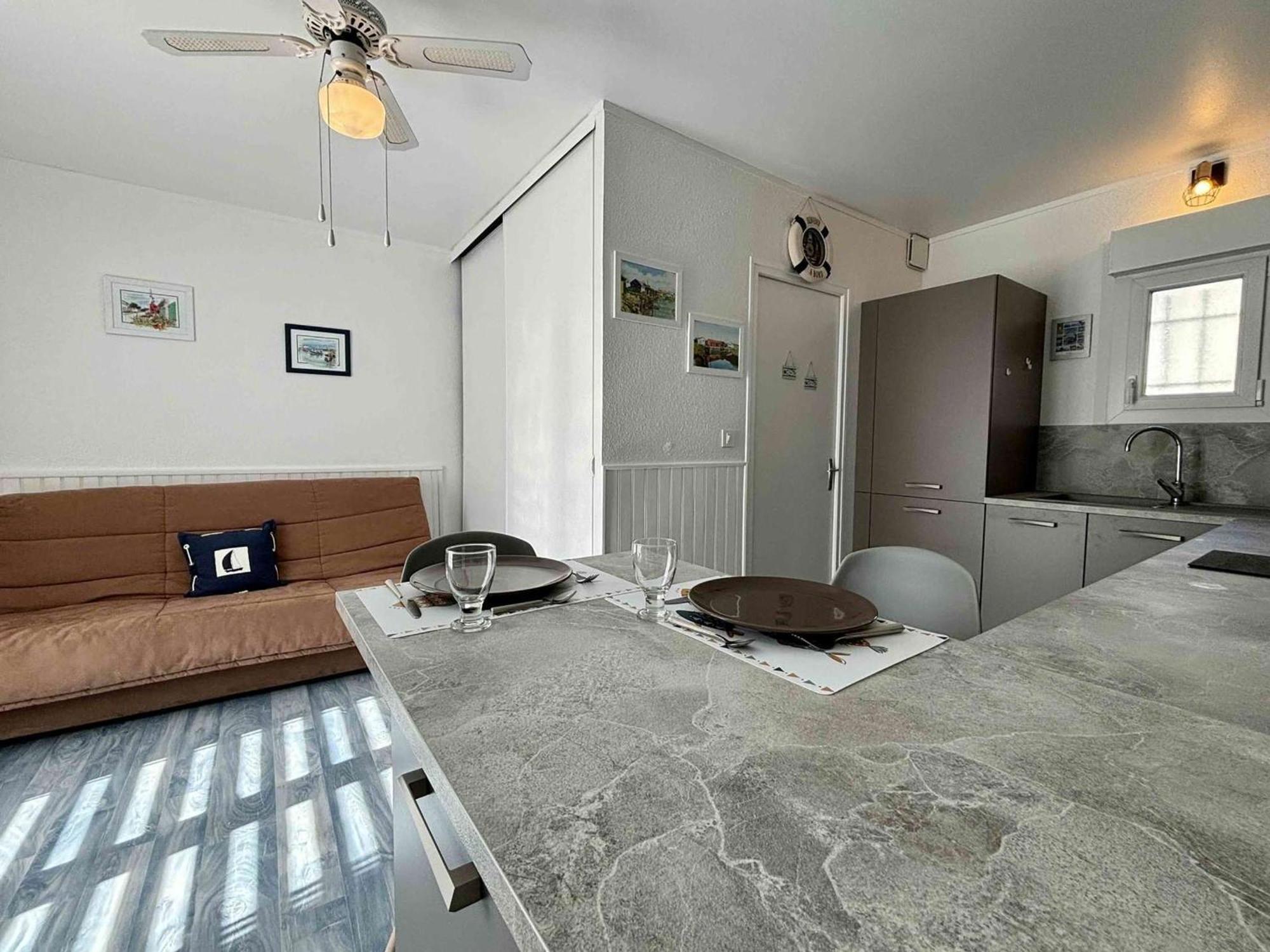 Studio Charmant A La Cotiniere Proche Plages Et Commerces, Terrasse Privee, Parking Inclus - Fr-1-246A-291 Saint-Pierre-d'Oleron Eksteriør billede